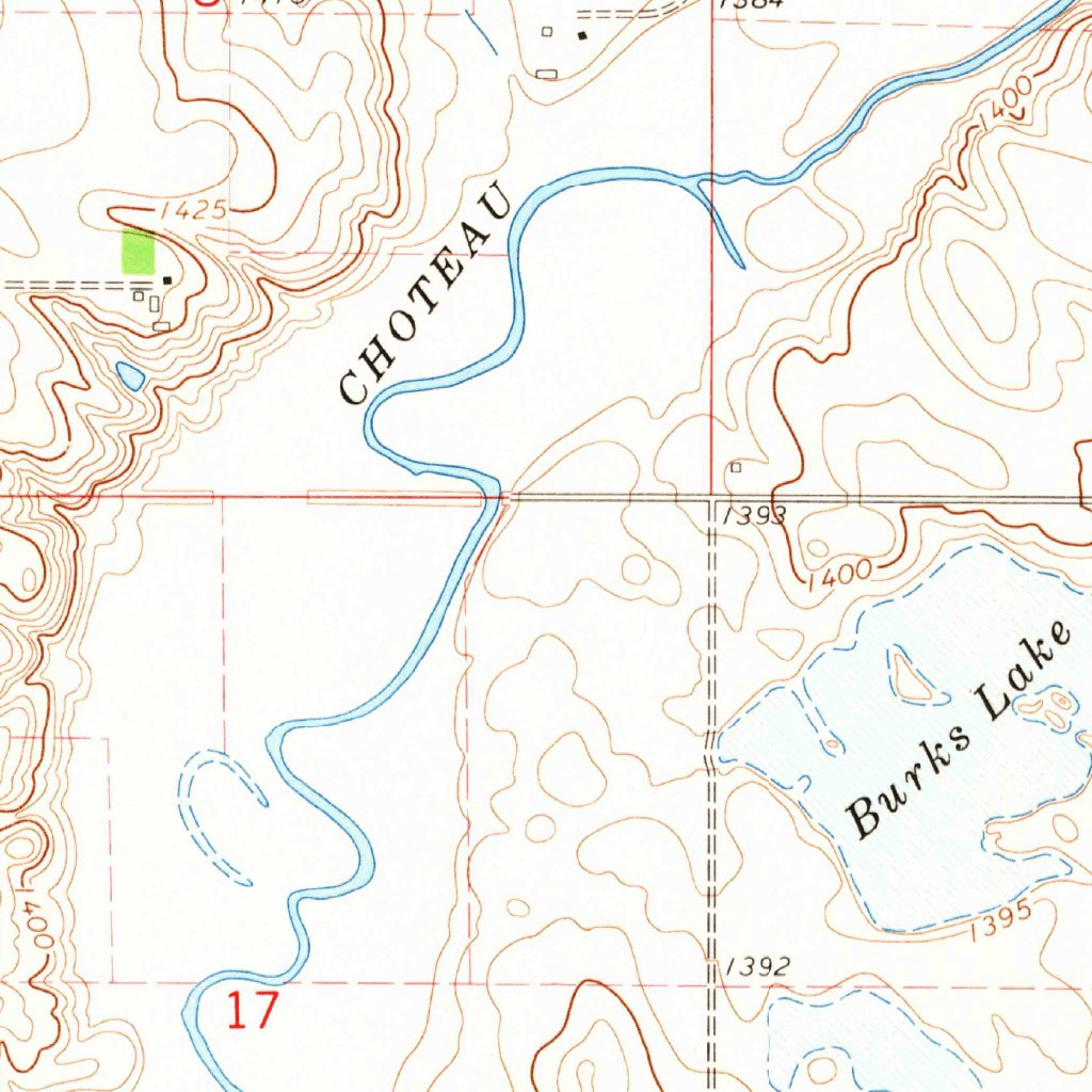 Wagner NE, SD (1964, 24000Scale) Map by United States Geological