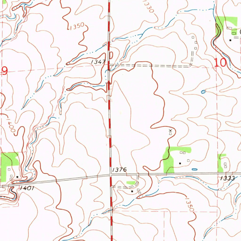 Wakonda, SD (1968, 24000Scale) Map by United States Geological Survey