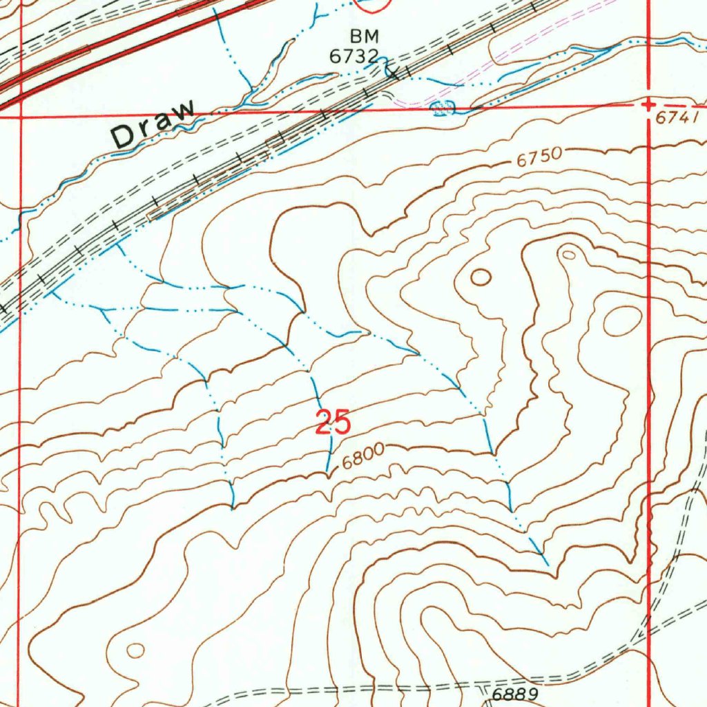 Wamsutter, WY (1966, 24000Scale) Map by United States Geological Survey Avenza Maps