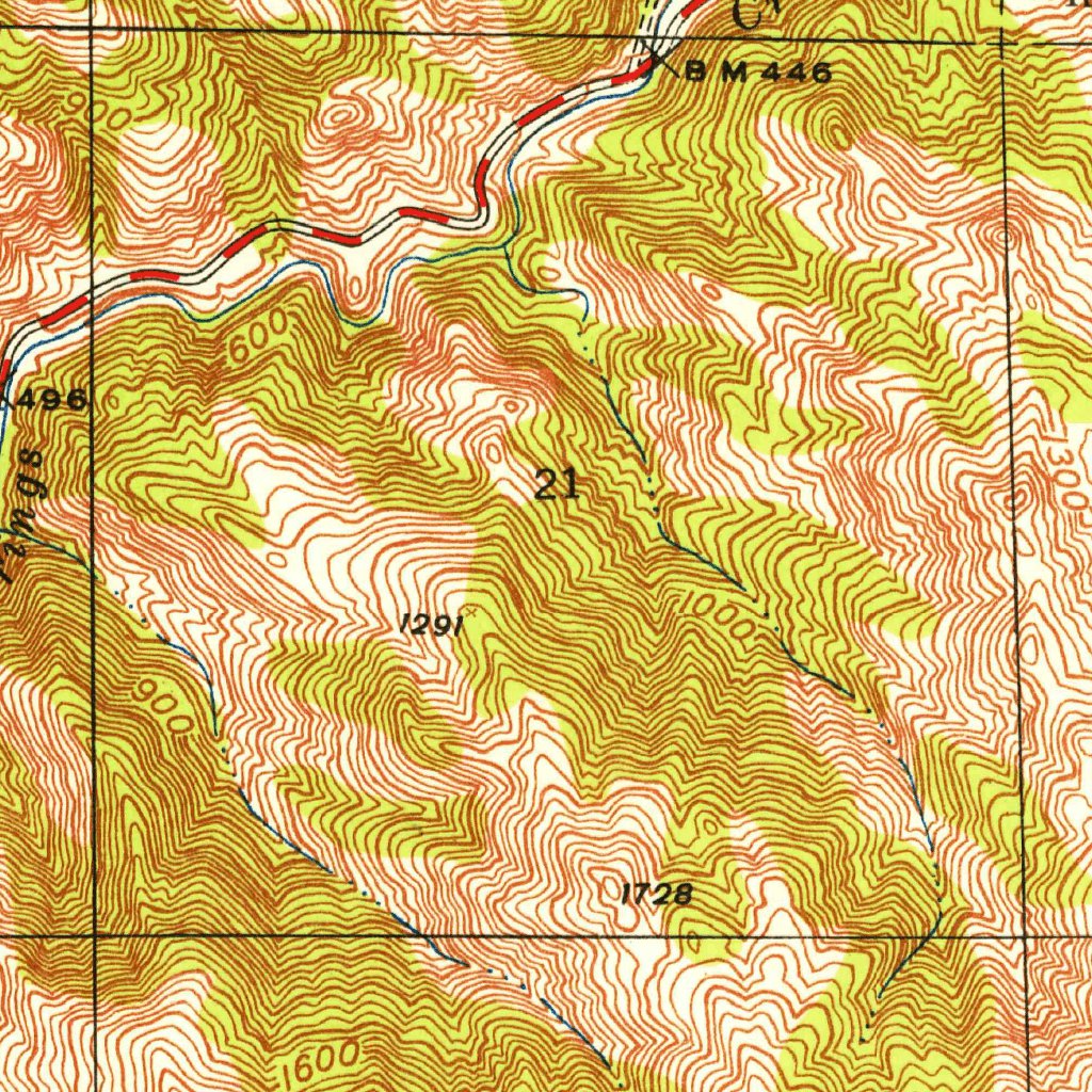 Warm Springs Dam, CA (1943, 24000Scale) Map by United States