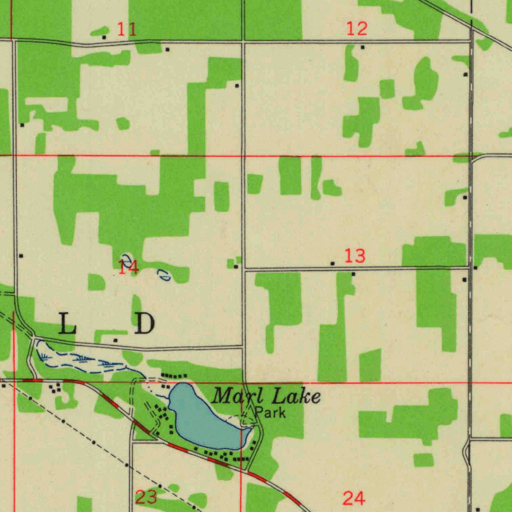 Wautoma, WI (1959, 48000Scale) Map by United States Geological Survey