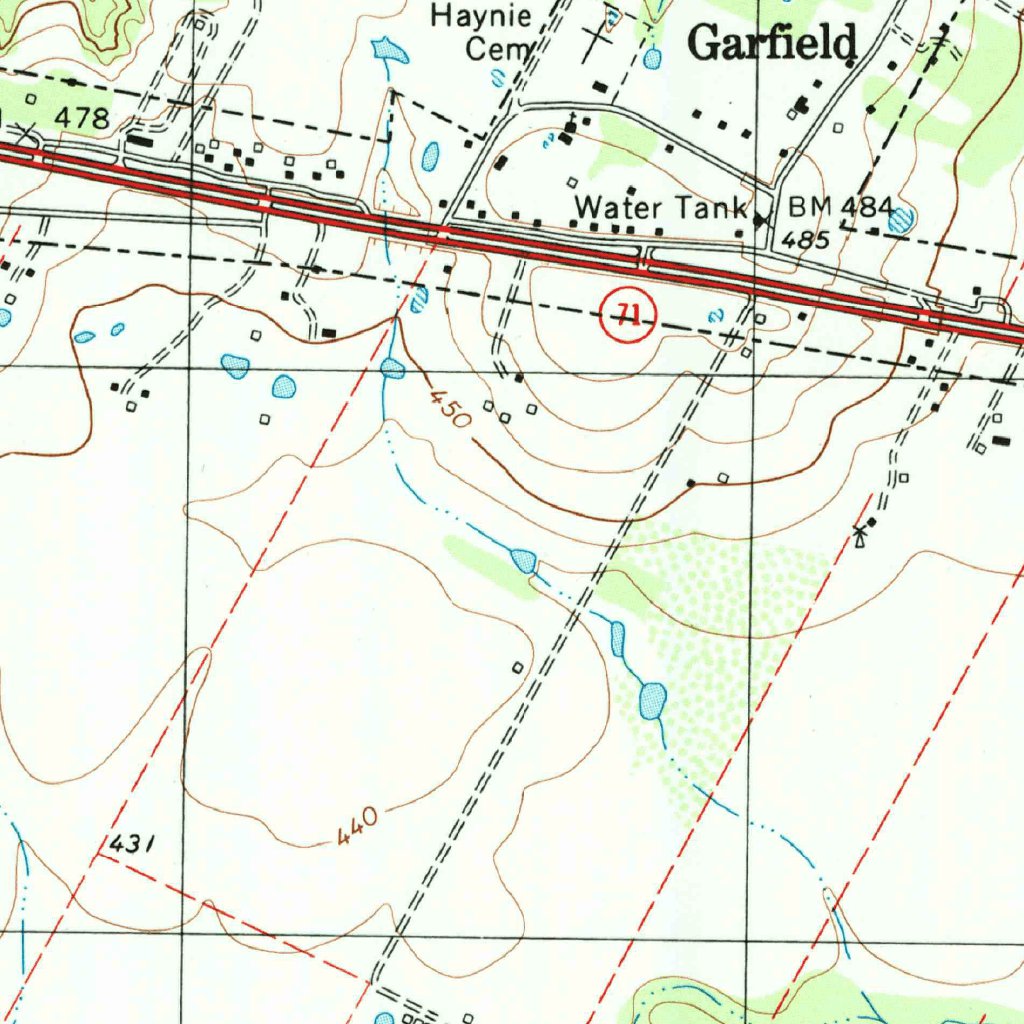 berville, TX (1987, 24000Scale) Map by United States Geological Survey Avenza Maps