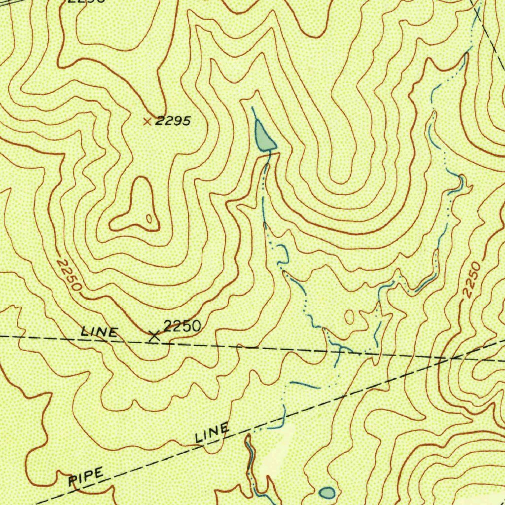 Westbrook, TX (1952, 24000Scale) Map by United States Geological Survey Avenza Maps