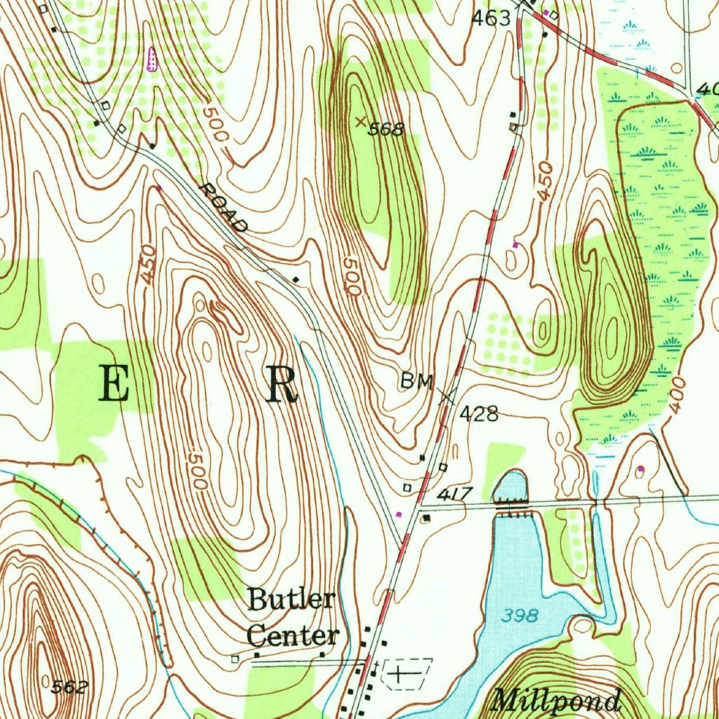 Wolcott, NY (1953, 24000Scale) Map by United States Geological Survey