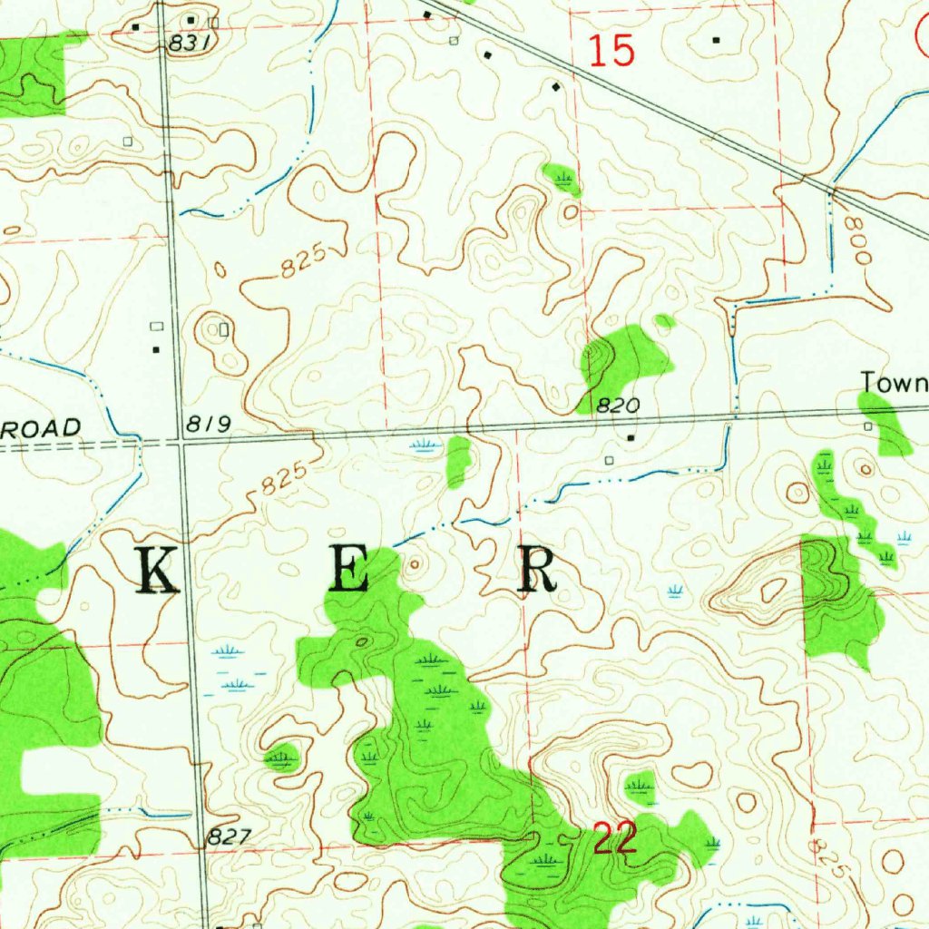 Yale, MI (1961, 24000Scale) Map by United States Geological Survey