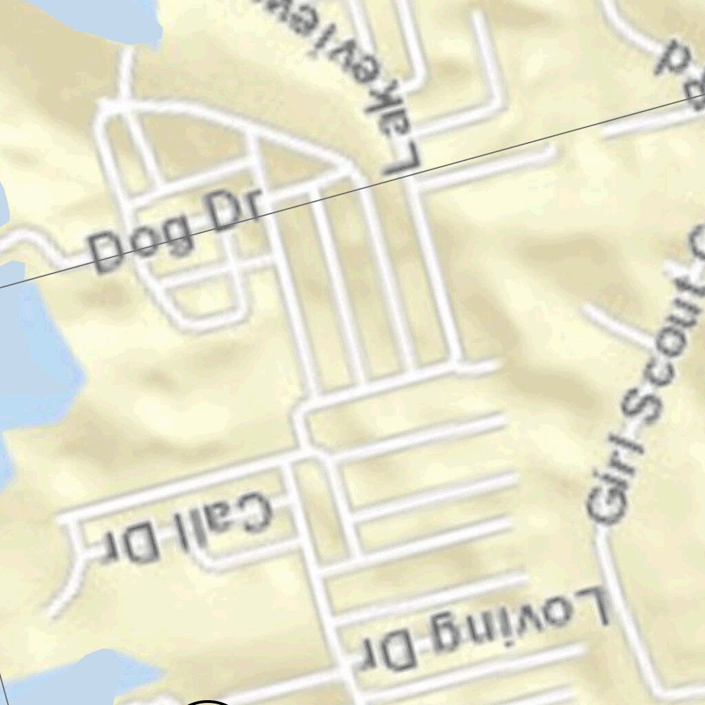 Tennessee River Chart 91 Big Sandy River Map by US Army Corps of