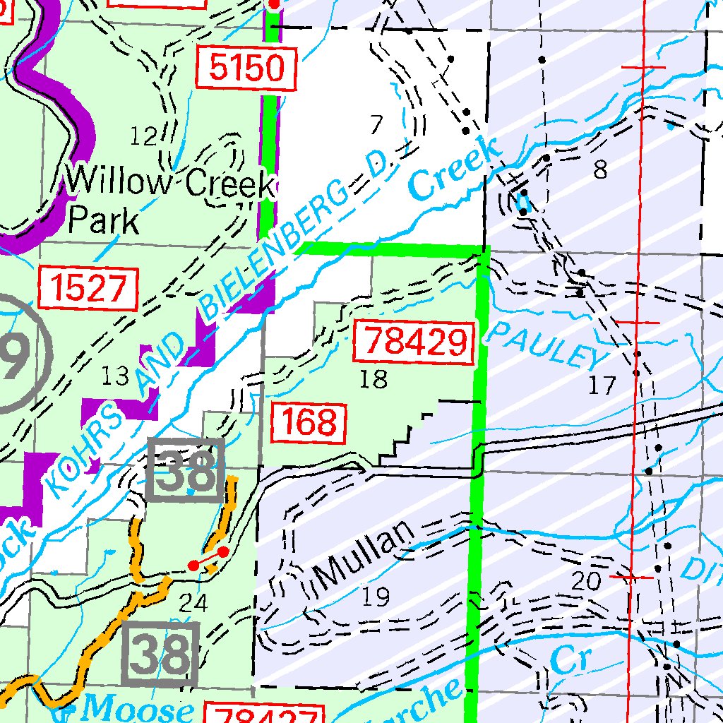 Beaverhead - Deerlodge NF North West 2013 Map by US Forest Service R1