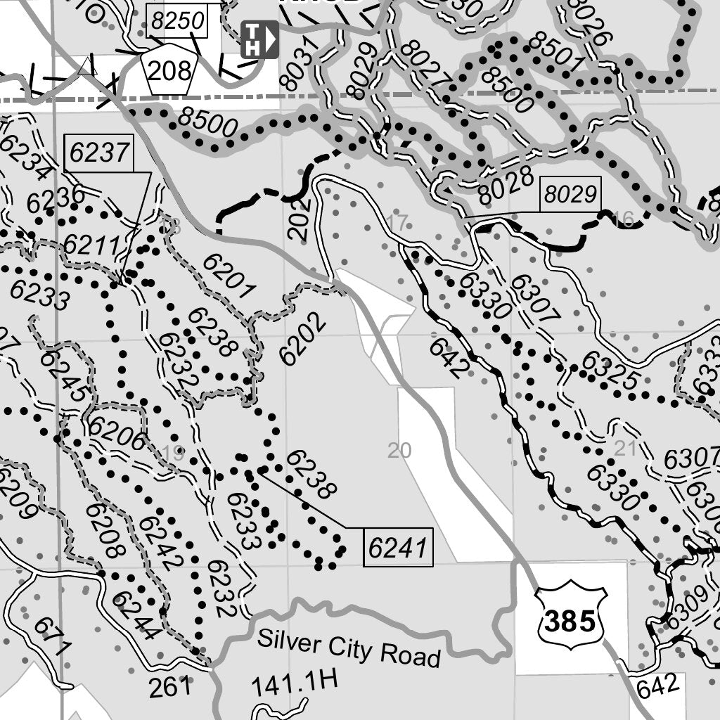 Black Hills NF - Mystic Ranger District - MVUM Map by US Forest Service ...