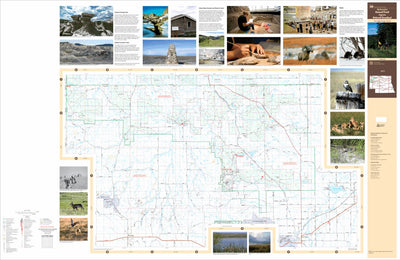 US Forest Service R2 Rocky Mountain Region Nebraska National Forest Visitor Map - Oglala NG & Pine Ridge RD (West Half) digital map