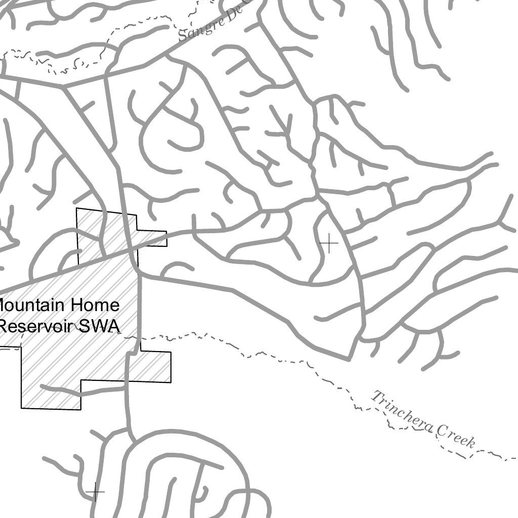 San Isabel NF - San Carlos Ranger District (South Half) - MVUM Map by ...
