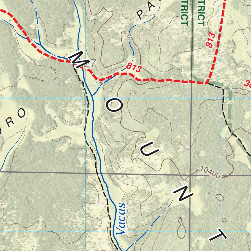 San Pedro Parks Wilderness Santa Fe National Forest Map By Us Forest Service R3 Avenza Maps 5144