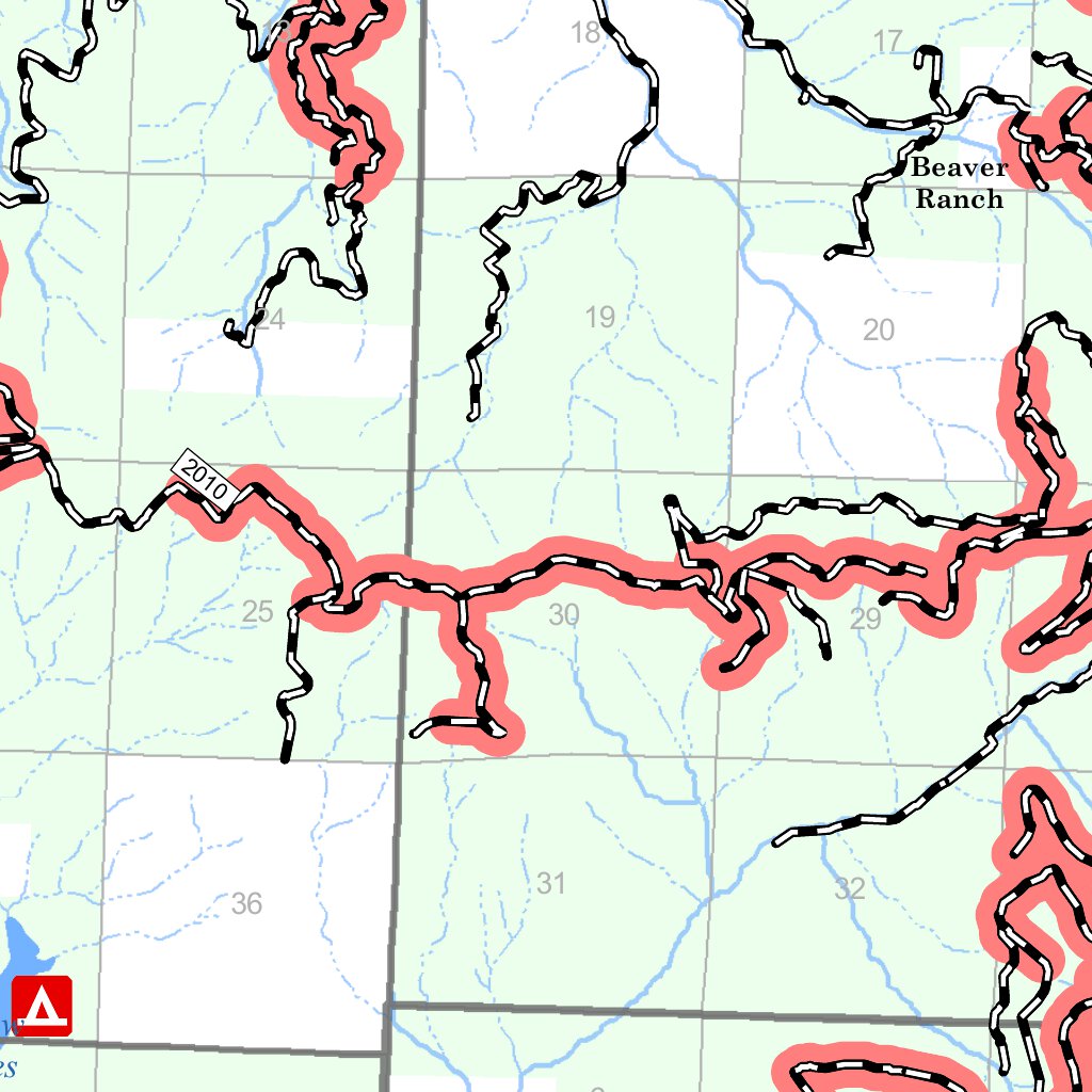 Rogue River-Siskiyou NF - Siskiyou Mountains RD - Firewood Cutting Map