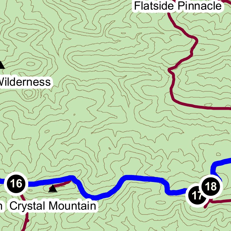 Lake Winona Gravel Bike Loop Ouachita National Forest Map by US