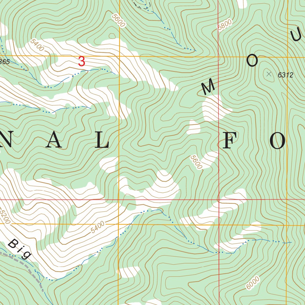 Arrow Peak, MT FSTopo Legacy Map by US Forest Service - Topo | Avenza Maps