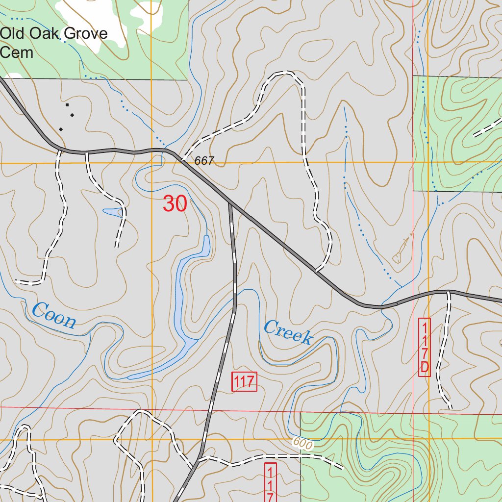 Black Pond, AL FSTopo Legacy Map by US Forest Service Topo Avenza Maps