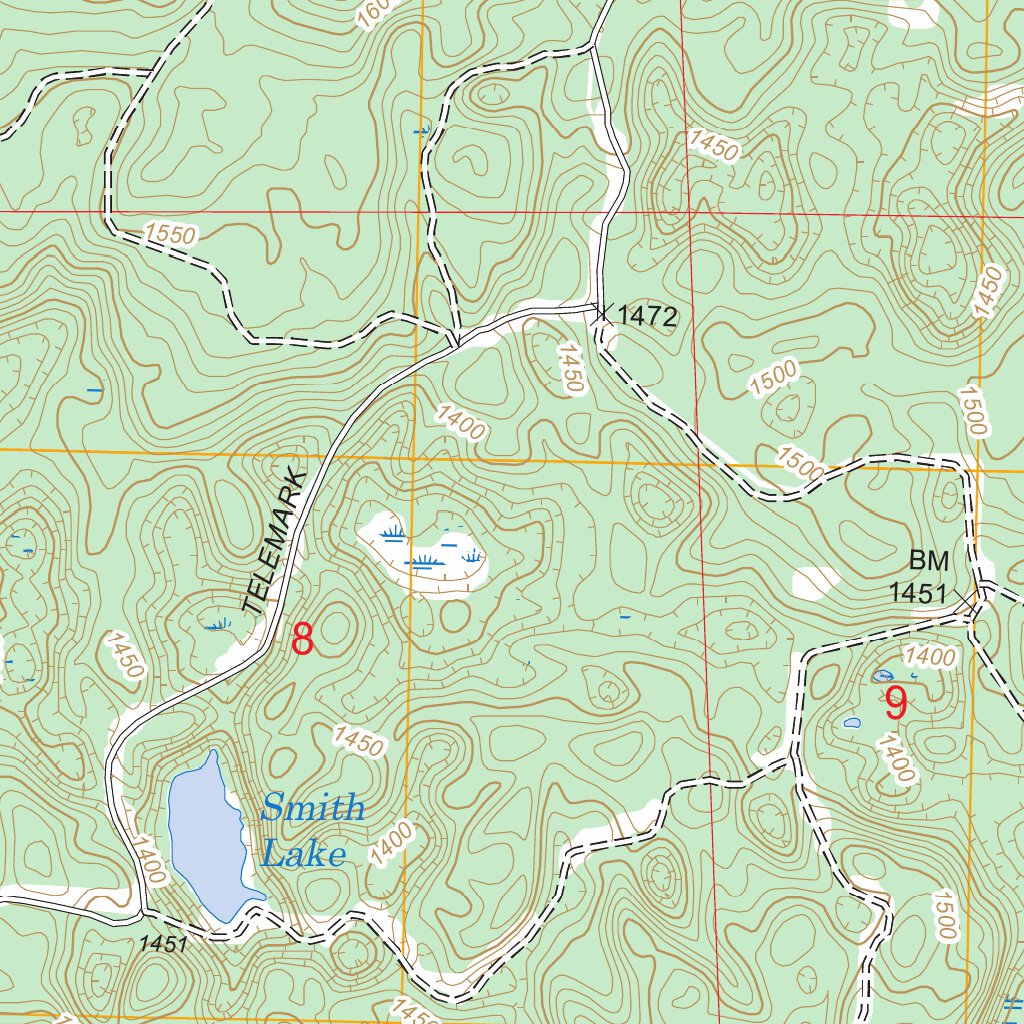 Cable, WI FSTopo Legacy Map by US Forest Service Topo Avenza Maps