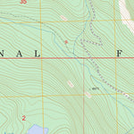 US Forest Service - Topo Pozega Lakes, MT digital map