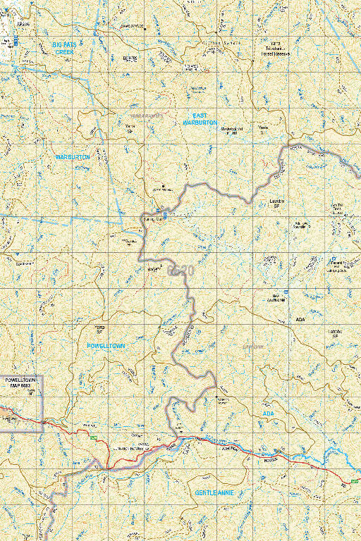 Map 6620 - Spatial Vision's Vicmap Book (South East Edition 8, 2025 ...