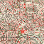 Waldin План города Москвы 1940 г. Moscow City Plan digital map