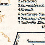 Waldin Adelsberg (Postojna, Postumia) Royal Grottoes, 1911 digital map