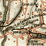 Waldin Agrigento (Girgenti) and environs map, 1912 digital map