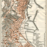 Waldin Algiers (al-Jazā’er) town plan, 1909 digital map