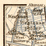 Waldin Amsterdam and environs map, 1909 digital map