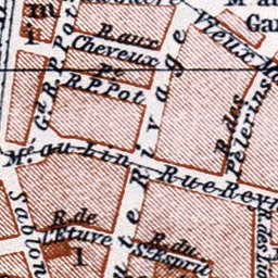 Waldin Antwerp (Antwerpen, Anvers), city centre map, 1904 digital map