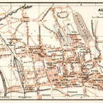 Waldin Autun city map, 1909 digital map