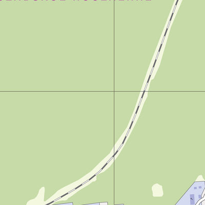 Waldin Батецкий (Новгородская обл.), адресный план. Batetskiy (Novgorodskaya Oblast) Town Plan digital map