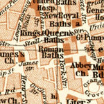 Waldin Bath city map, 1906 digital map