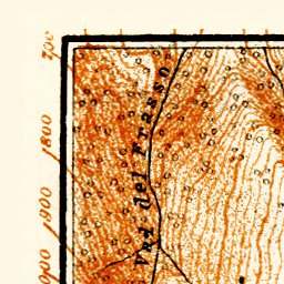 Waldin Baveno and Stresa environs map, 1908 digital map