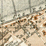 Waldin Blankenberge town plan, 1909 digital map