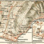 Waldin Bordighera environs map, 1908 digital map
