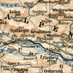 Waldin Carinthian Alps (Kärntner Alpen), 1906 digital map