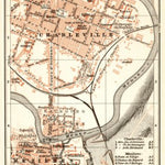 Waldin Charleville-Mézières (Mézières-Charleville), 1909 digital map