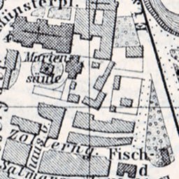 Waldin Constance city map, 1897 digital map