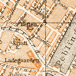Waldin Copenhagen (Kjöbenhavn, København) town plan, 1929 digital map