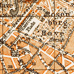 Waldin Copenhagen (Kjöbenhavn, København) town plan, 1931 digital map