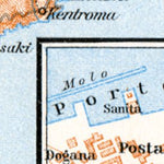 Waldin Corfu town plan, 1929 digital map