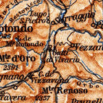 Waldin Corsica map, 1885 digital map