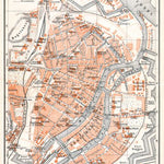 Waldin Danzig (Gdańsk) city map, 1906 digital map