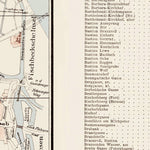 Waldin Danzig (Gdańsk) city map, 1911 (1:10,000 scale) digital map