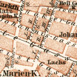 Waldin Danzig (Gdańsk) city map, 1911 (1:12,500 scale) digital map
