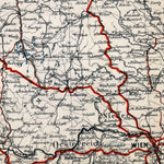 Waldin Deutsches Reich. Map of the German Empire, 1903 digital map