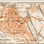 Waldin Dinkelsbühl town plan, 1909 digital map