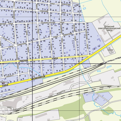Waldin Дно, план города. Dno Town Plan digital map