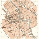 Waldin Dorpat (Tartu) town plan, 1914 digital map