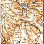 Waldin Eastern Odenwald map, 1905 digital map