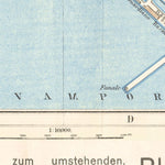 Waldin Genoa (Genova) city map, 1929 digital map